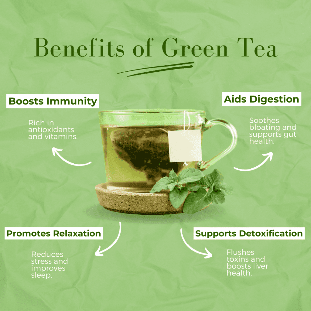 Benefits Of Ojas earth Zen Leaf Green Tea