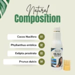 natural Composition by Ojas Earth Silk Roots Herbal Hair Oil