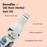 Benefits Of Silk Roots Herbal Hair Oil